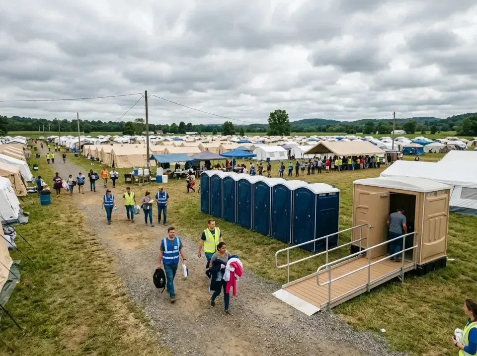disaster-relief-camp-restrooms-010 — frequently asked questions, Dumpster & Portable Bathrooms Rental in Ottawa, IL